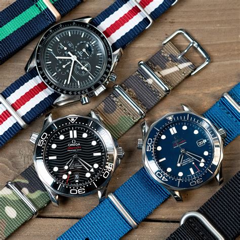 omega nato strap watch|watches that use nato strap.